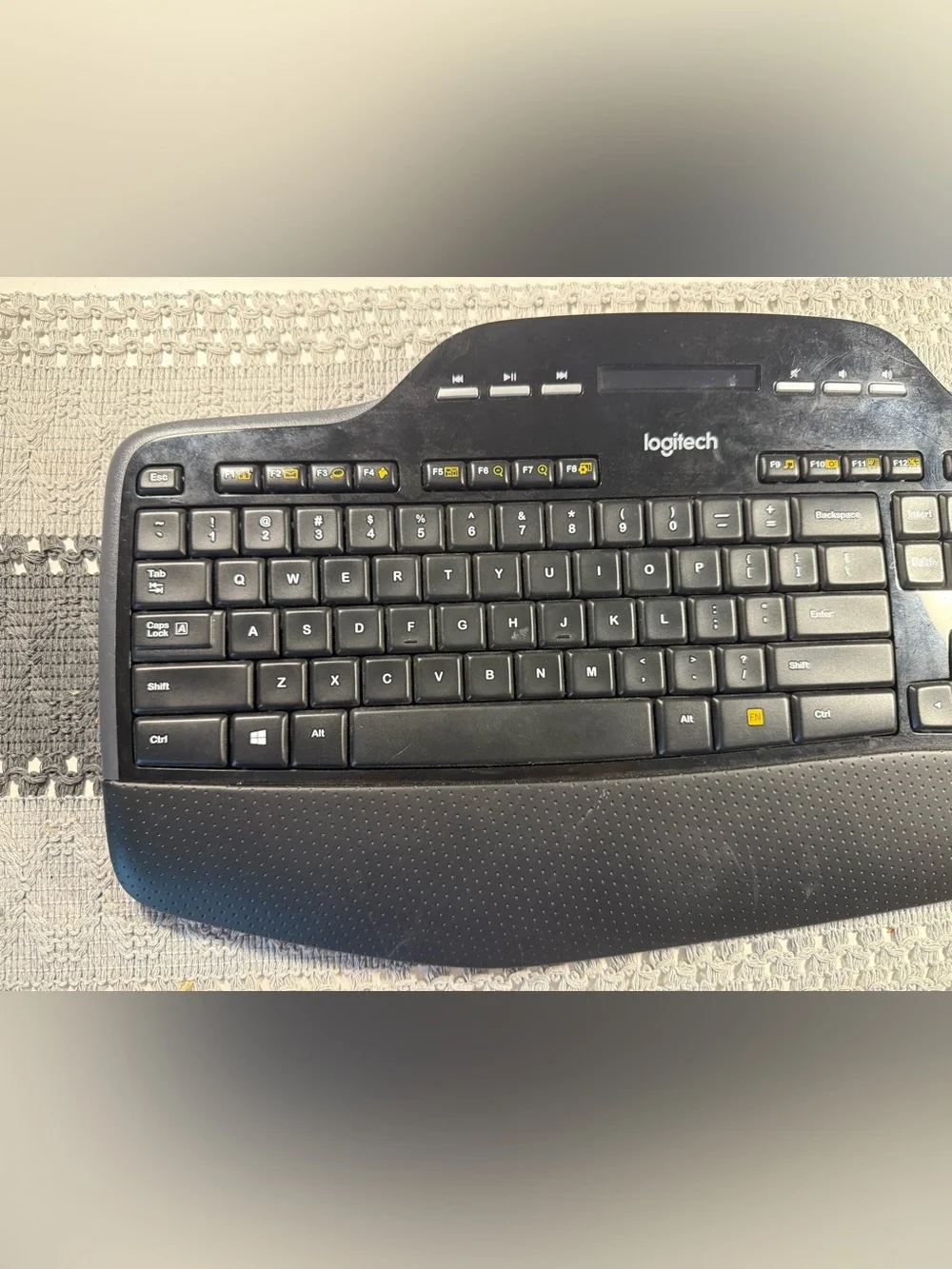 Logitech MK710 Wireless Keyboard Only. No Dongle. Tested.